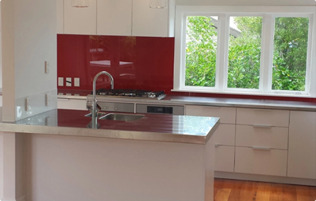 Kitchen with window